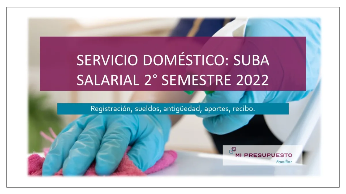 Servicio domestico 2 semestre