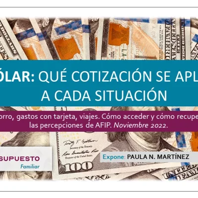 Encuentros tipos de dolar