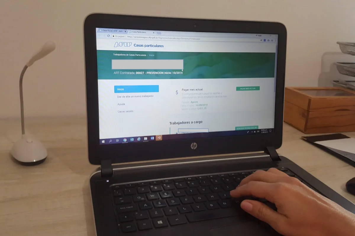 Afip casas particulares