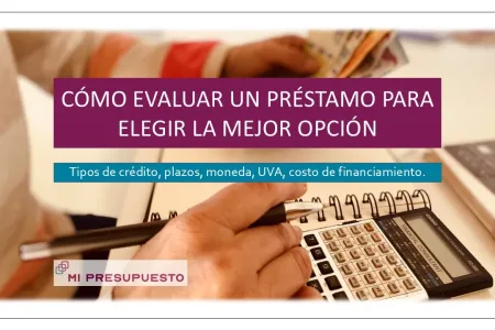 Cómo elegir un préstamo