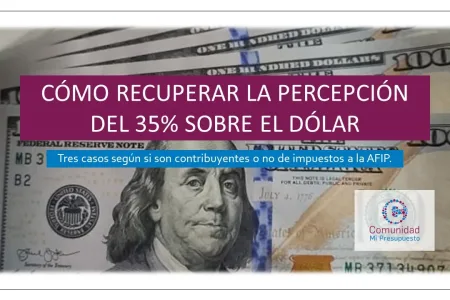 Encuentro virtual Como pedir reintegro 35 sobre el dolar