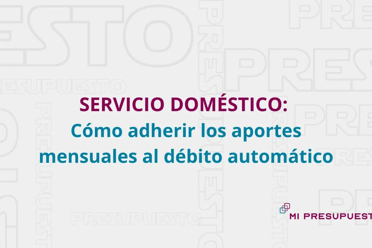 Portada tutorial debito automatico aportes servicio domestico