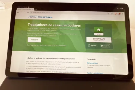 servicio domestico afip
